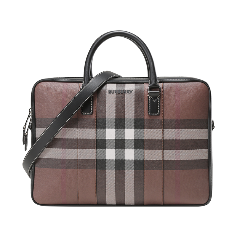博柏利/巴宝莉 BURBERRY 男款手提单肩斜挎包公文包8052772