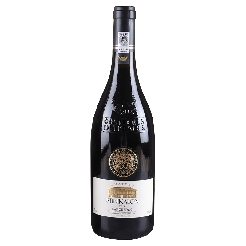 法国进口红酒 AOP塔丝维斯 2瓶装本卡干红葡萄酒 750ml