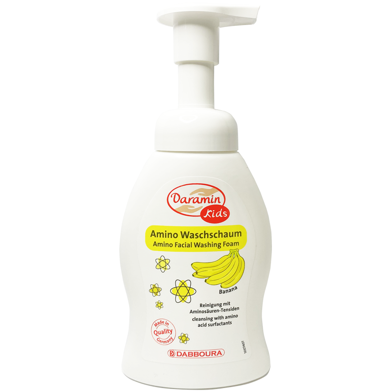 德国进口达罗咪 儿童氨基酸洗面奶3-12-18岁男女童慕斯洁面泡沫250ml