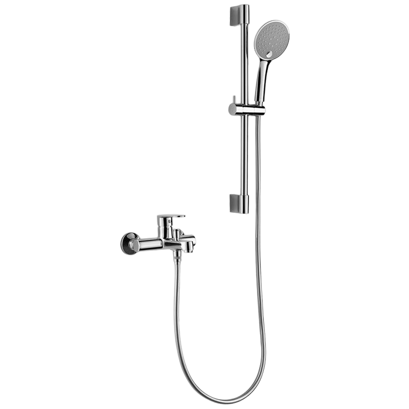 科勒旗下卡丽 挂墙花洒精铜主体龙头缸边花洒套装多功能淋浴花洒喷头沐浴莲蓬头21907T 伯纳丁浴缸淋浴龙头套装