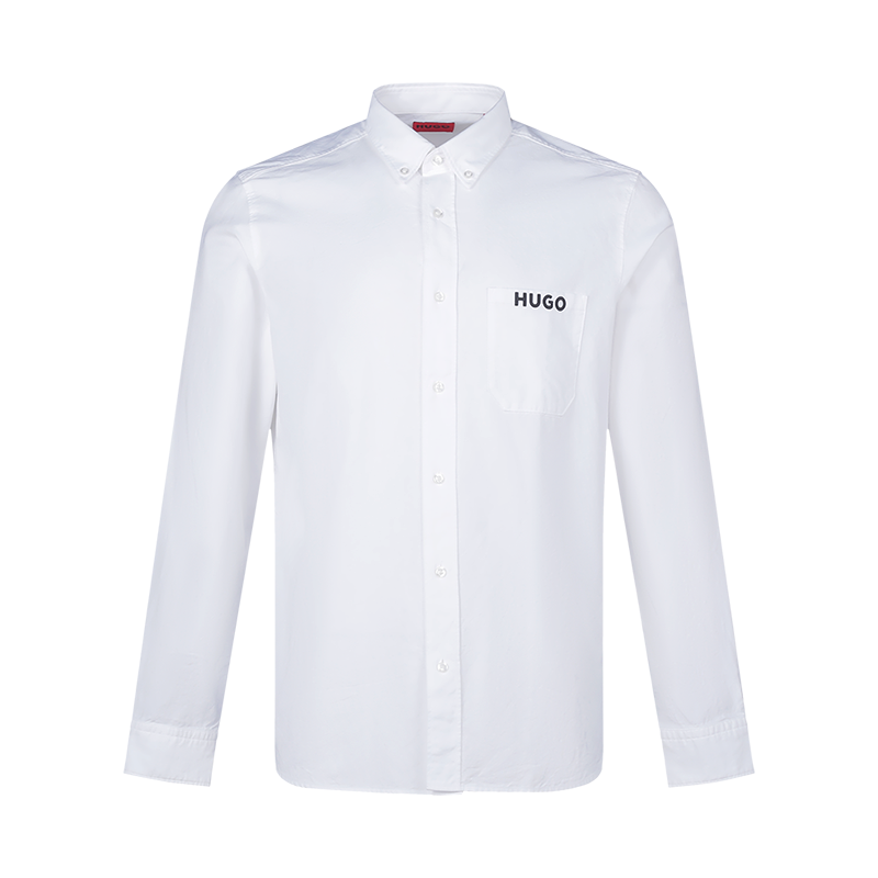 雨果博斯 HUGO BOSS 男士棉质长袖衬衫50473499