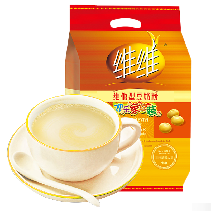 维维 维他型豆奶粉家庭装760gx1袋 速溶营养早餐豆浆粉