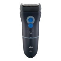 博朗(BRAUN)男士电动剃须刀 便携单刀头往复式充电胡须刀1系140s-1