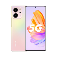 荣耀80 SE 8GB+256GB 樱粉珊瑚 10.7亿色轻薄双曲屏 3200万Al美颜自拍 66W超级快充 5G手机