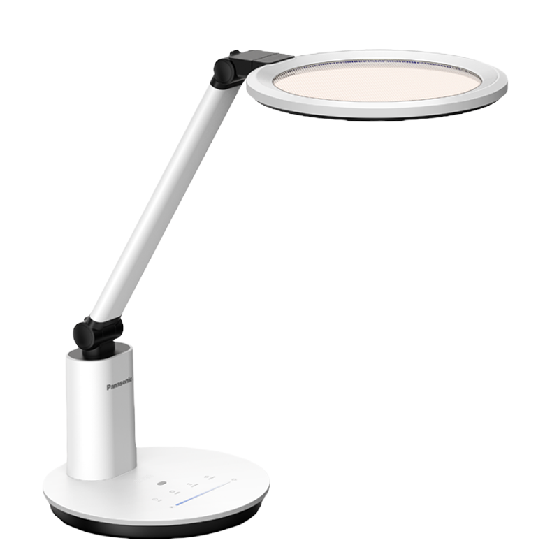 松下2022年新款LED护眼台灯AA级致皓导光板升级款大学生宿舍书桌学习护眼灯儿童小学生保视力阅读卧室床头灯
