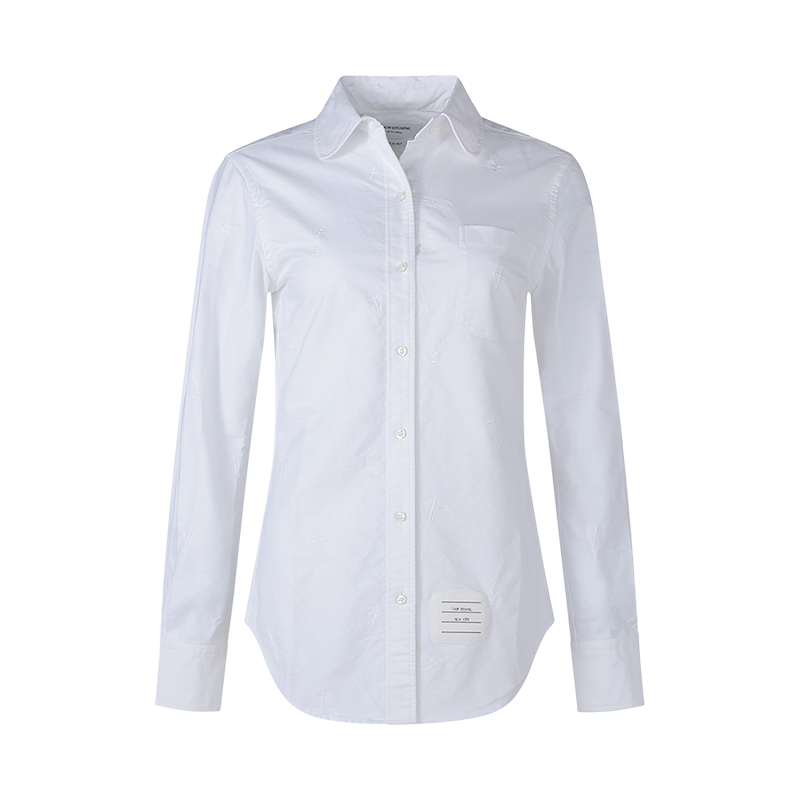 汤姆·布朗 THOM BROWNE 女士休闲长袖衬衫FLL019K 10259