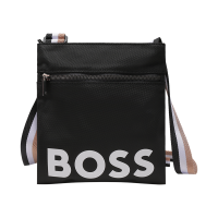 雨果博斯 HUGO BOSS 男士单肩斜挎包颈部挂包信封包50470991