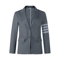 汤姆·布朗 THOM BROWNE 女士棉质Fit 1经典版型西服夹克上衣外套FBC700U 07890