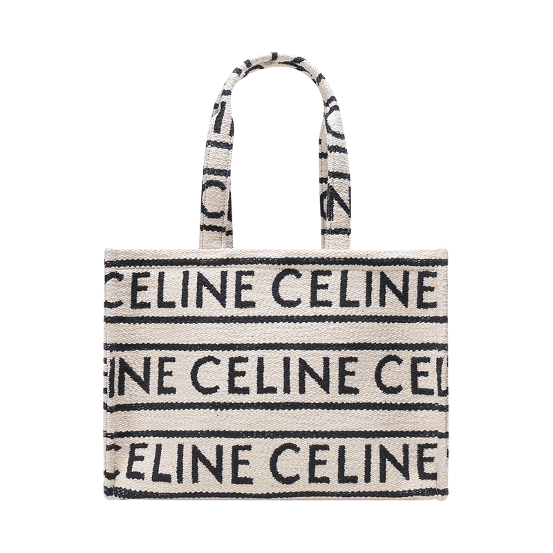 赛琳/思琳 CELINE 女士织物CABAS手提单肩包托特包196762EG8