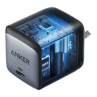 Anker安克65W氮化镓充电器iphone14快充GaNPD充电头适用于苹果macbookpro16笔记本电脑