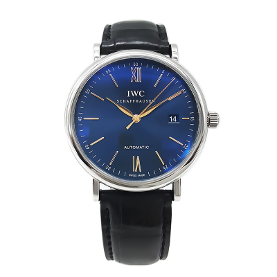 [二手]正品 万国 IWC 柏涛菲诺 自动机械 40MM男表 全套