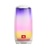 JBL PULSE4 音乐脉动4炫彩光效蓝牙音箱无线户外音响低音便携迷你音响 防水设计 白色