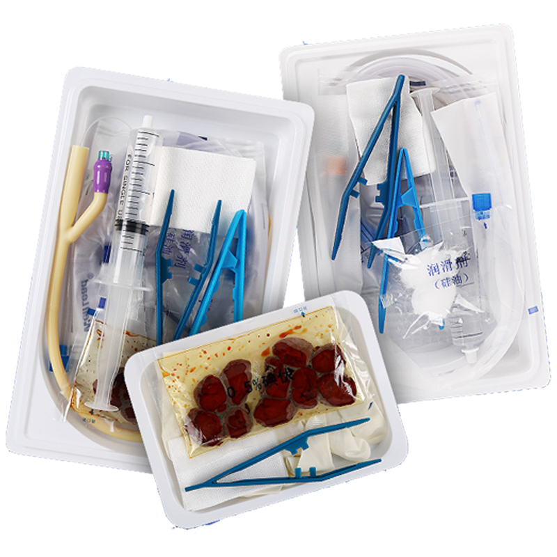 wellead维力导尿包男用一次性无菌医用乳胶硅胶导尿管老人女引流袋集尿袋