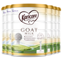 有效期到26年1月-六罐装-新版可瑞康karicare 澳洲1段婴幼儿宝宝羊奶粉900g/罐装(0-6个月)新西兰