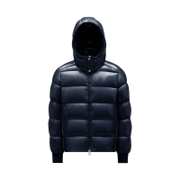 盟可睐/蒙口 MONCLER 男士Lunetiere短款连帽鹅绒羽绒服夹克外套H2 091 1A00145 68950