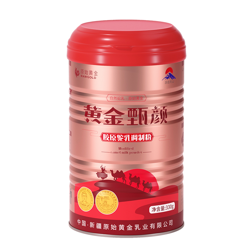 原始黄金新疆骆驼奶粉营养女士高铁高锌无蔗糖成年奶粉胶原蛋白