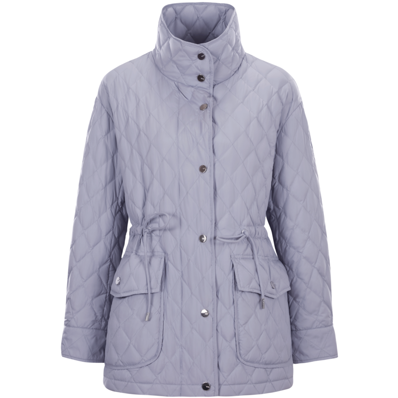 波司登秋冬女士时尚轻暖羽绒服立领设计抽绳收腰纯色简约气质百搭