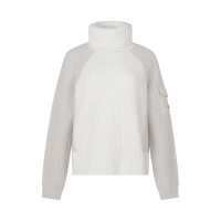 盟可睐/蒙口 MONCLER 女士羊毛/山羊绒宽松版高领毛衣H2 093 9F00003 M1127