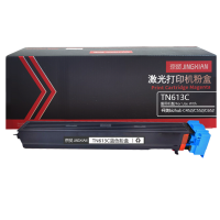 京贤TN613C蓝色粉盒适用柯美bizhub C452/C552/C652一支