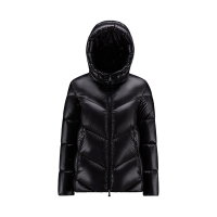 盟可睐/蒙口 MONCLER 女士A字形短款连帽鹅绒羽绒服夹克外套H2 093 1A00048 539AQ
