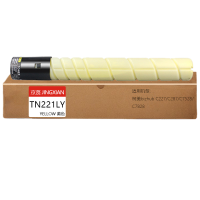 京贤TN221LY黄色粉盒适用柯美bizhub C227/C287/C7528/C7828一支