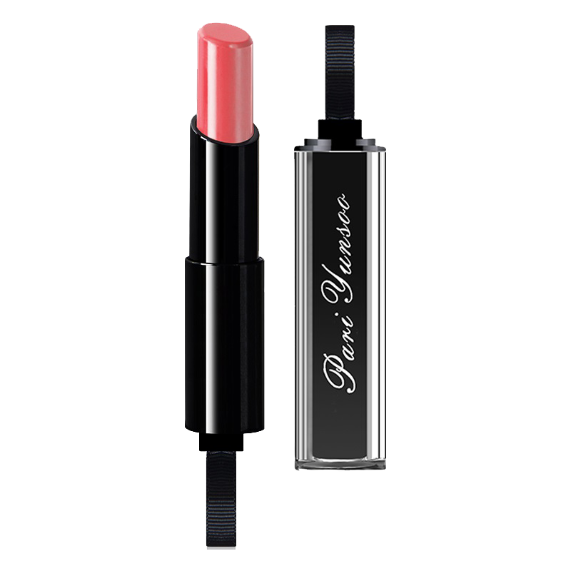 [ 买2送1]芭黎元素丝绒黑水晶口红持妆不易掉色不易沾杯保湿滋润唇膏唇彩女士 14#樱花粉