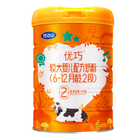 完达山(wondersun)优巧较大婴儿配方奶粉2段(6-12个月较大婴儿适用)900克*1桶