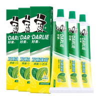 DARLIE好来(原黑人)牙膏 双重薄荷 225g*3 三支装 清新口气 含氟