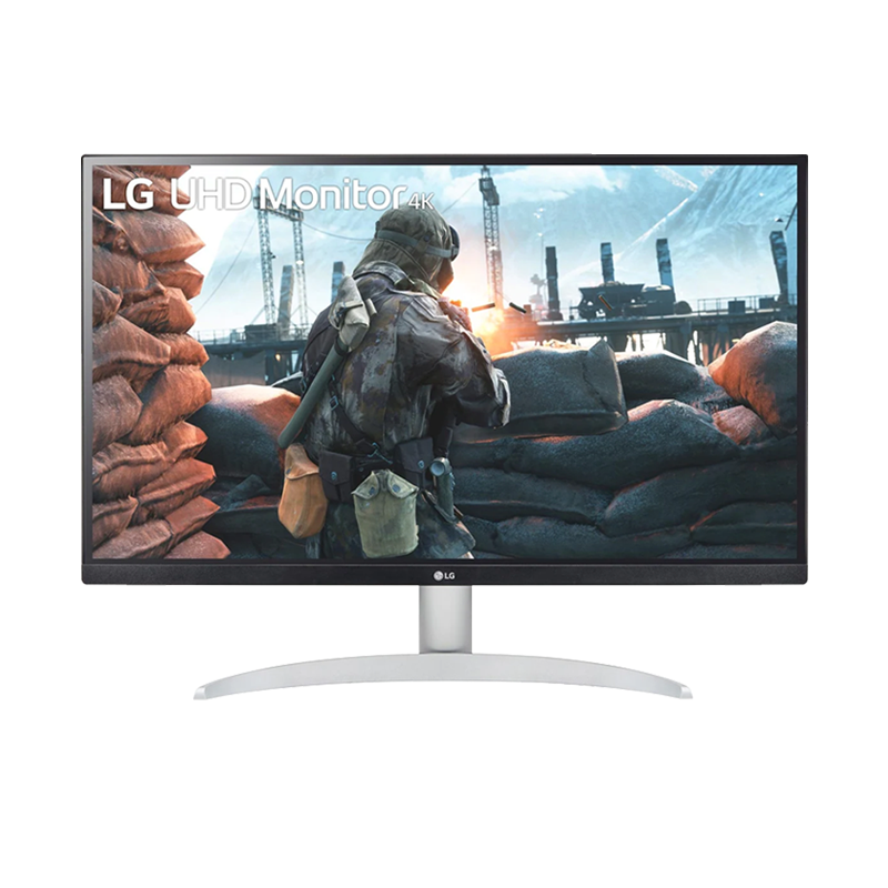 LG 27UP600 -W 27英寸 UHD 4K超高清 HDR400 IPS 适用PS5 设计师 广色域 微边 阅读模式 游戏 显示器