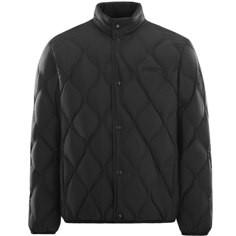 波司登男士轻暖羽绒服短款立领设计趋势绗缝经典纯色时尚百搭秋冬