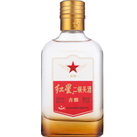 红星二锅头古酿系列43度125ml单瓶装