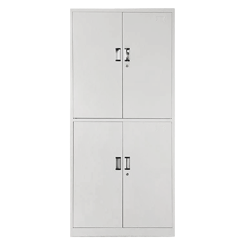 钜晟文件柜通体双节柜铁皮柜办公文件资料储存柜钢制通体双节柜JS026