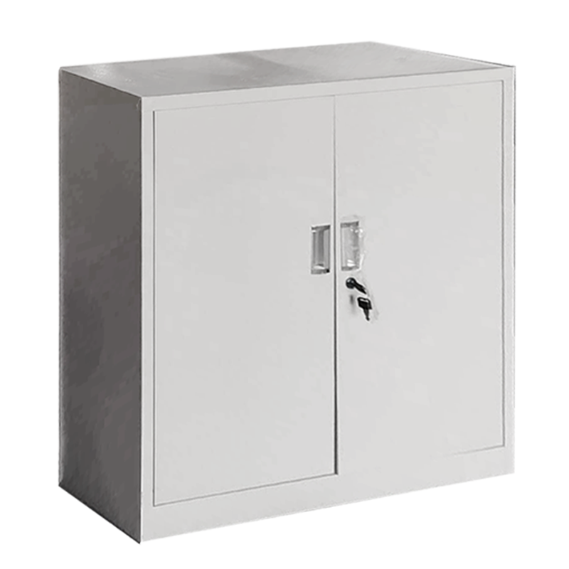 钜晟文件柜对开门矮柜铁皮柜办公文件资料储存柜钢制对开门矮柜JS023