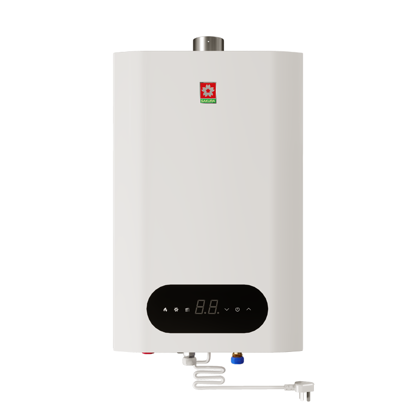 樱花燃气热水器13升直流变频恒温节能多重防护抗强风热水器(天然气)JSQ25-Q205F