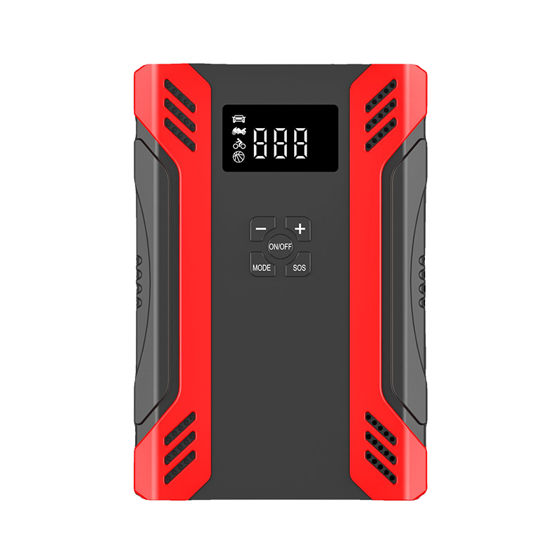 弘德A17充气一体机+安全智能夹+气嘴+气管+充电线+收纳袋