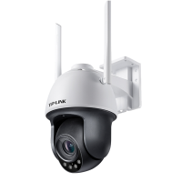 TP-LINK TL-IPC633-Z 300万室外防水无线球机 POE供电4倍光学变焦 家用商用智能安防摄像头