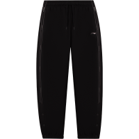 李宁空气层卫裤男士×秋季篮球宽松长裤男束脚裤子针织收口运动裤