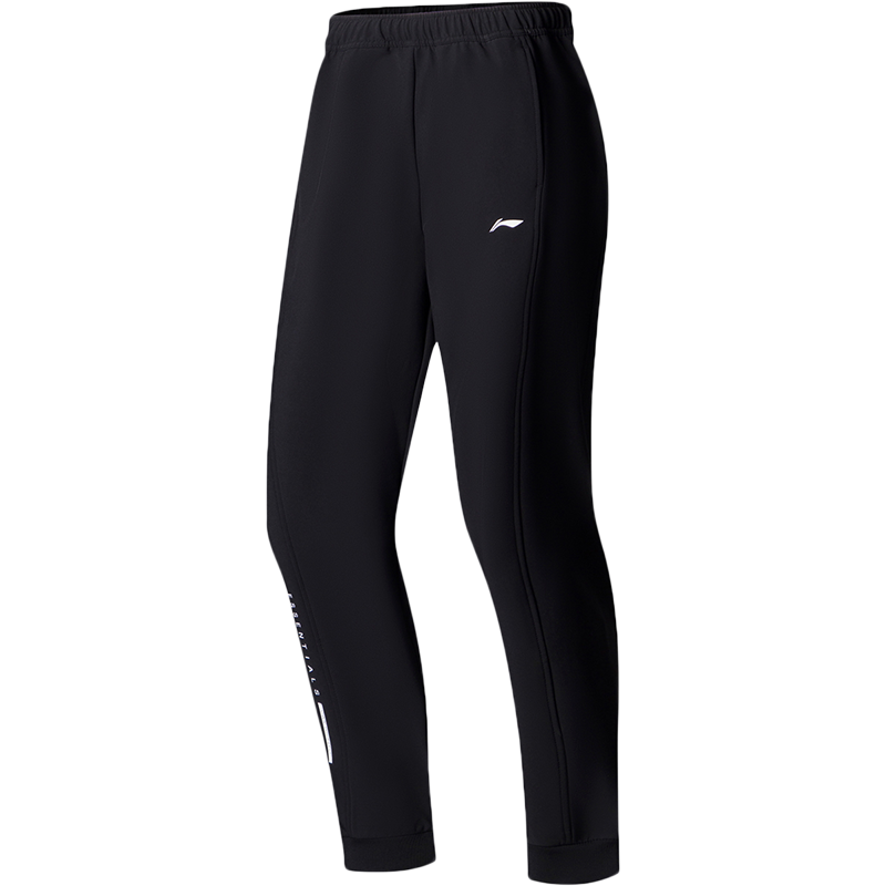 李宁运动长裤女士2022新款健身系列防泼水宽松冬季束脚运动长裤