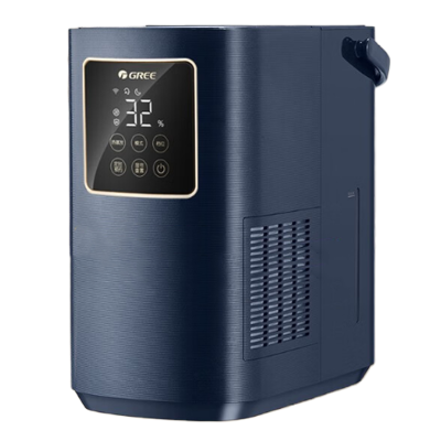 格力(GREE)无雾加湿器 SZK-50X80Pro 纯净式蒸发智能WiFi台式桌面5L大容量 加湿量800ml/h蓝色