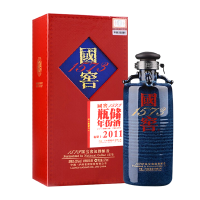 国窖1573 瓶储年份老酒 蓝花釉 50度 浓香型白酒 573ml 2011年