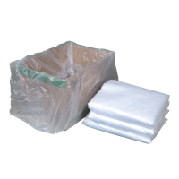 pe平口袋包装袋低压防尘防潮大号平口塑料薄膜袋子70*100(100只)*4丝*透明