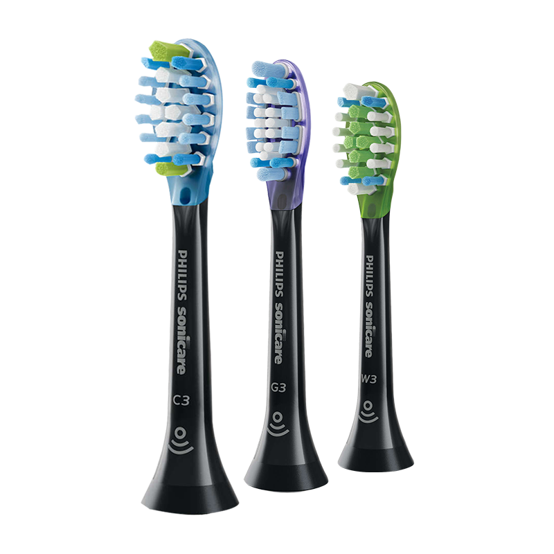 飞利浦(Philips)电动牙刷头适配HX9954HX9924HX9903 HX9073/96智臻组合装三支装