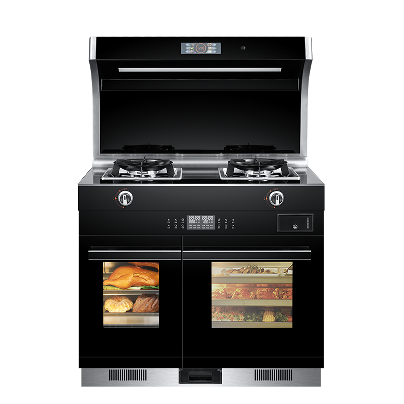 欧诚集成灶蒸烤一体 智能语音彩屏家用大吸力油烟机独立蒸烤集成灶一体灶 L68