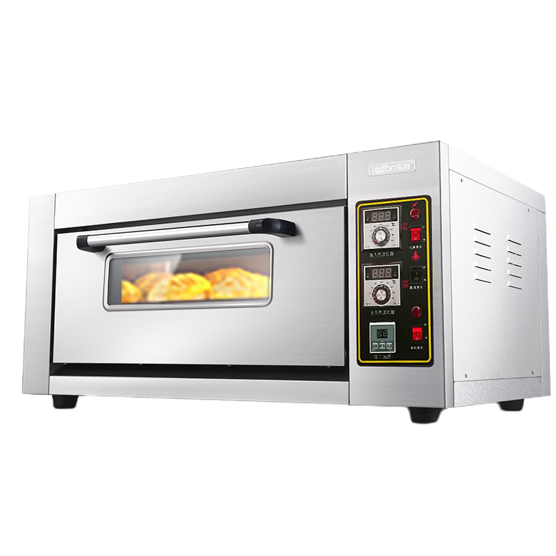 乐创(lecon) 披萨烤箱大型商用烤炉箱蛋糕面包月饼电烘烤箱机烘炉焗炉家用电烤箱 一层一盘[不加定时]