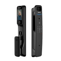 飞利浦(PHILIPS) 711K-VP智能锁猫眼视频锁指纹锁家用防盗门锁带屏全自动推拉密码锁电子锁