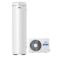 海尔(Haier)空气能电热水器200升双源速热WiFi智控节能省电省空间家用热泵带外机KF70/200-GE1-U1