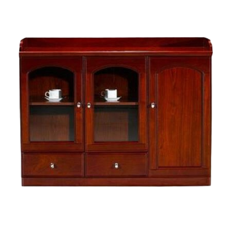 巢湖红叶木质茶水柜 储物柜 餐边柜