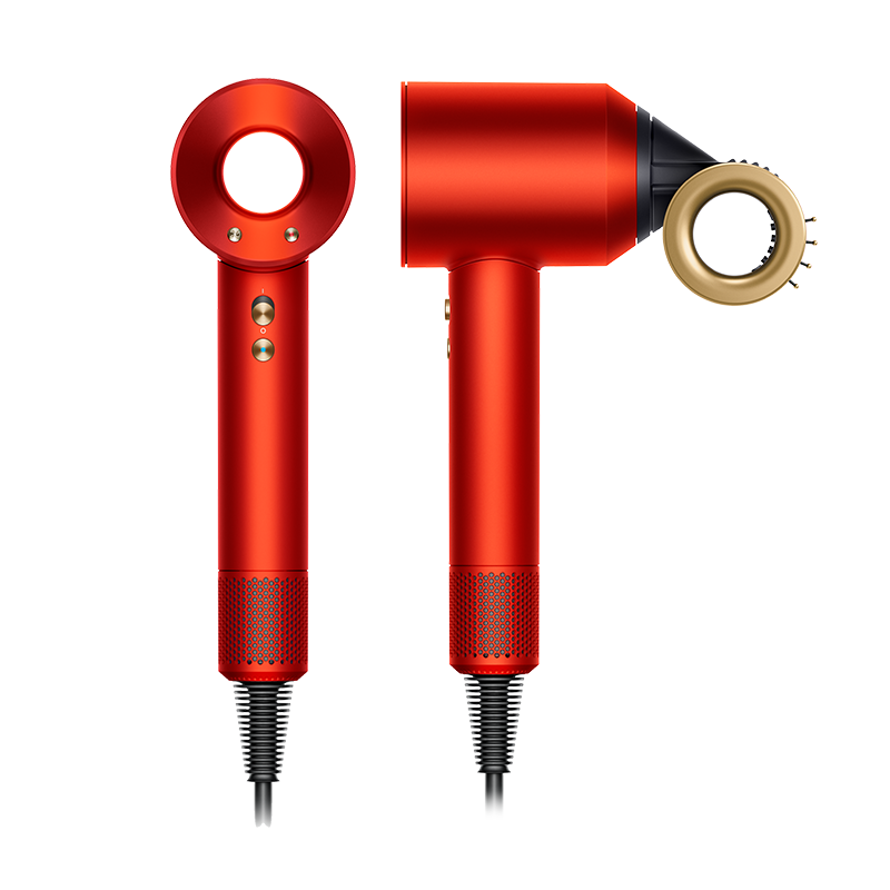 戴森(Dyson) 新一代吹风机Dyson Supersonic电吹风负离子 进口家用 HD15 黄玉橙 礼盒版