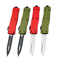 西户户外微技术压铸锌多功能锌合金手柄折叠刀4cr不锈钢