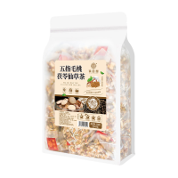 谯韵堂 五指毛桃茯苓仙草茶250g量贩装50小包赤小豆橘皮薏苡仁苦荞白茅根组合代用茶